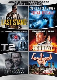 Arnold Schwarzenegger 6-Film Collection (DVD) Complete Title Listing In Description