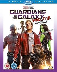 Guardians of the Galaxy Vol. 1&amp;2 (Blu-ray) (UK Import/Region Free) Double Feature