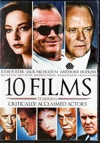 10 Films Starring Critically-Acclaimed Actors (DVD) Complete Title Listing In Description