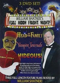 William Shatner&#39;s Full Moon Fright Night! (DVD) Triple Feature