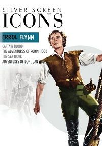 Silver Screen Icons: Errol Flynn (DVD) Complete Title Listing In Description
