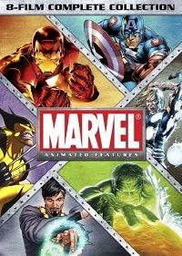 Marvel Animated Features (DVD) 8-Film Complete Collection