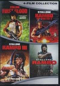 Rambo 4-Film Collection (DVD) Complete Title Listing In Description