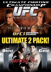 UFC 49 &amp; 50 As Real as It Gets: Ultimate 2 Pack Randy Coutre/Tito Ortiz (DVD)