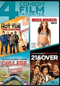 4 Film Favorites: Comedy (DVD) Complete Title Listing In Description