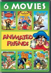 6 Animated Friends Movies (DVD) Complete Title Listing In Description 6 Animated Friends Movies (DVD) Complete Title Listing In Description