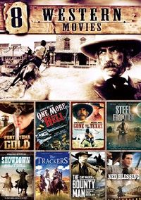 8 Western Movies (DVD) Complete Title Listing In Description