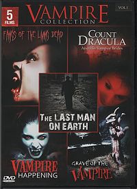 Vampire Collection Vol. 1 (DVD) Complete Title Listing In Description