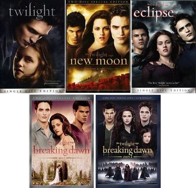 The Twilight Saga (DVD) 5-Movie Collection