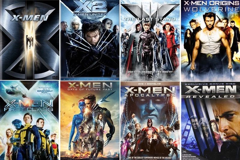 X-Men 7 Film Collection: Plus Bonus Disc (DVD) Complete Title