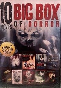 10 Movies Big Box of Horror (DVD) Complete Title Listing In Description