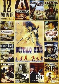 12 Movie Western Pack (DVD) Complete Title Listing In Description