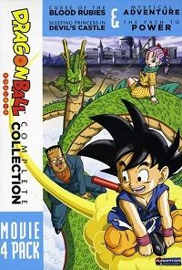 Dragon Ball: Complete Collection Movie 4 Pack (DVD) Complete Title Listing In Description