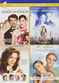 Four-Feature Romantic Comedy Film Set (DVD) Complete Title Listing In Description