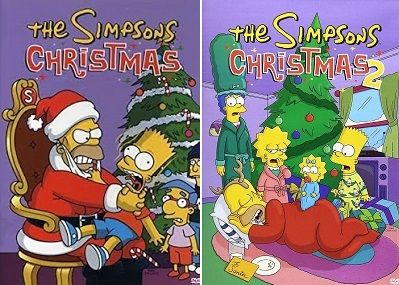 The Simpsons Christmas 1 &amp; 2 (DVD) Double Feature