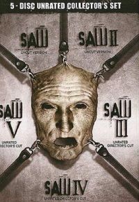 Saw 5-Film Unrated Collector's Set (DVD) Complete Title Listing In Description