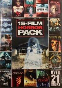 15-Film Horror Pack (DVD) Complete Title Listing In Description