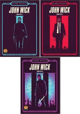 John Wick Chapters 1-3 (DVD)