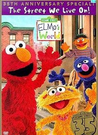 Sesame Street Elmo's World: The Street We Live On! (DVD) 35th Anniversary Special!