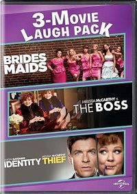 Melissa McCarthy 3-Movie Laugh Pack (DVD) Complete Title Listing In Description