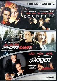 Rounders/Reindeer Games/Swingers (DVD) Triple Feature
