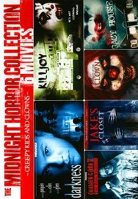 The Midnight Horror Collection: Creepy Kids and Clowns (DVD) Complete Title Listing In Description