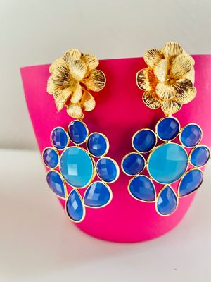 Lady Flora Blue facetierte Edelsteine