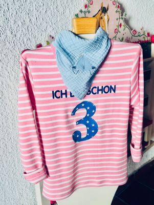 Ich bin schon…….3 rosa-weiß