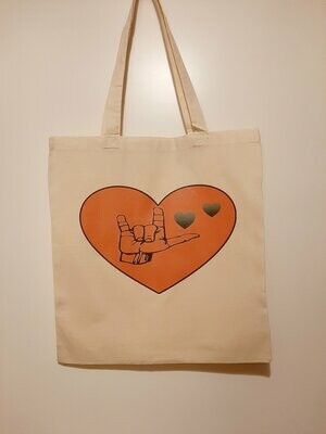 I Love You Tote Bag
