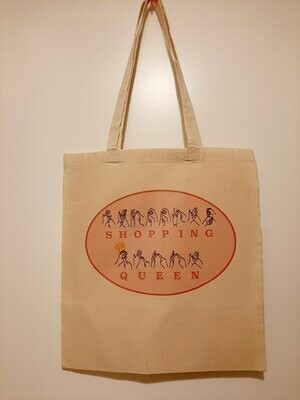 Shopping Queen Tote Bag