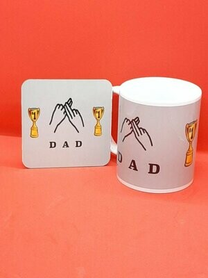 Father's Day Mug & Coaster Set