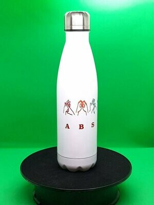 White, Personalised Hydro/Water Bottle