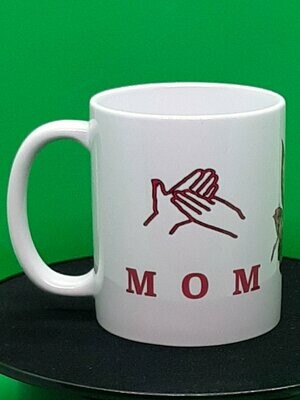 BSL Sign for Mom Mug