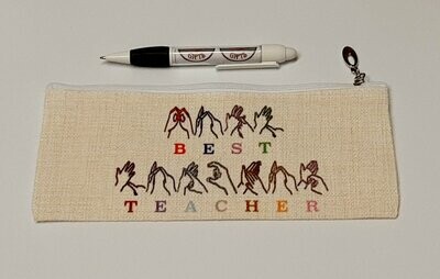 Best Teacher Pencil Case