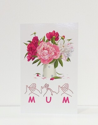 Mother's Day 'MUM/MOM' Card