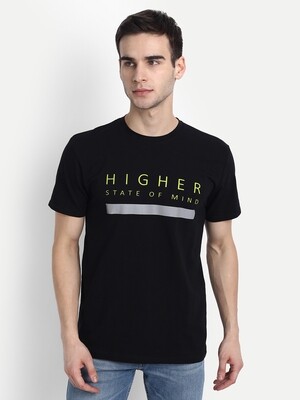 Men's Black Higher State of Mind T-shirt