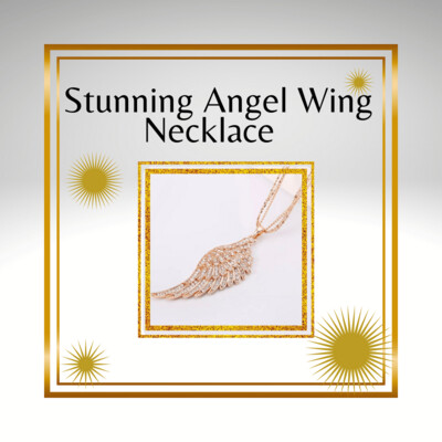 Gorgeous Angel Wing Necklace