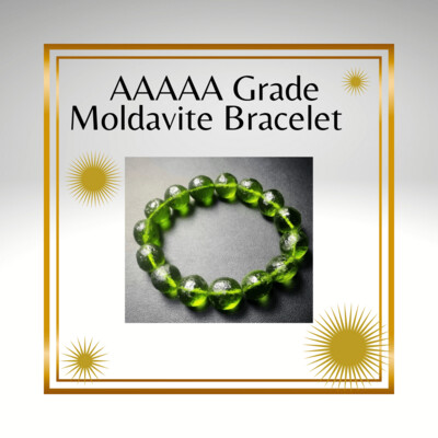 AAAAA Grade Powerful Moldavite Bracelet