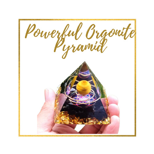 Powerful Orgonite Generator Pyramid