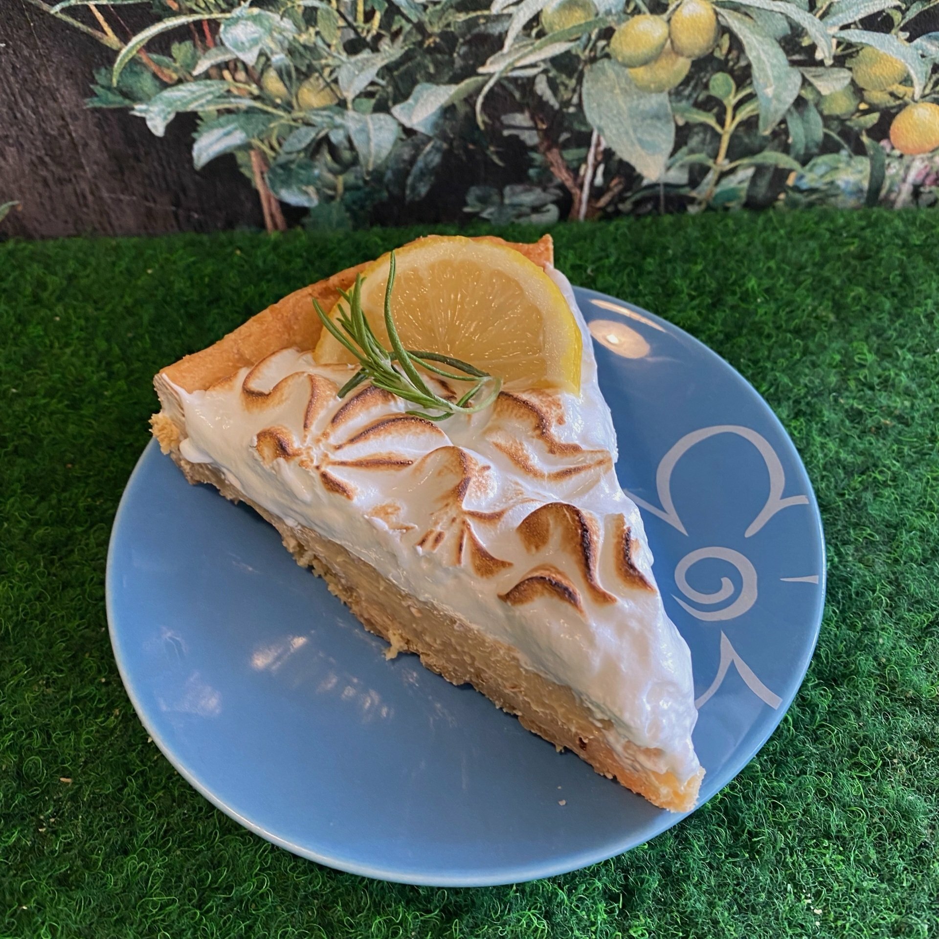 Citroentaart met meringue