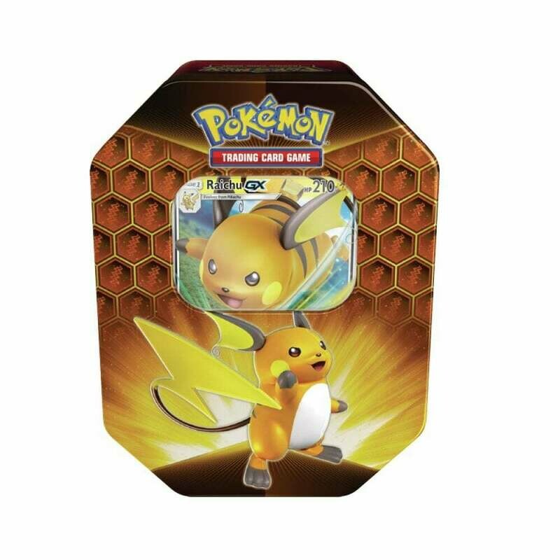 Hidden Fates Raichu Tin