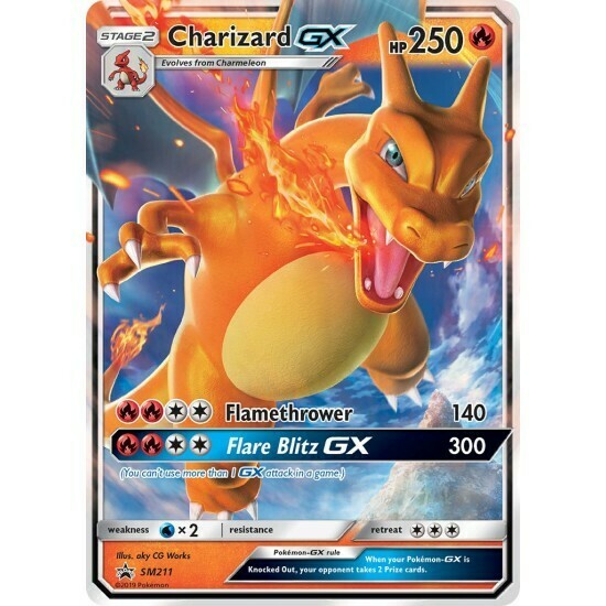 Hidden Fates Charizard Gx Promo Card