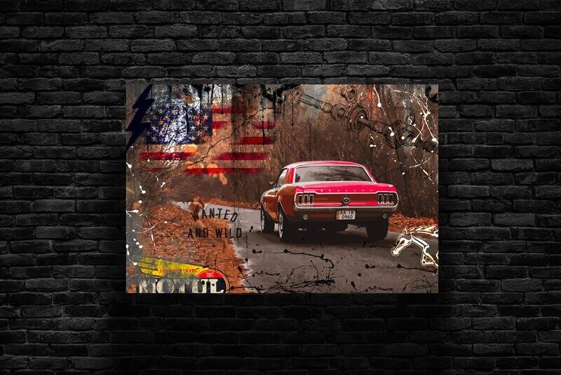 Mustang Fastback Red