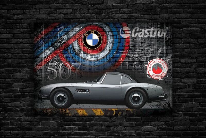 BMW 507 Black