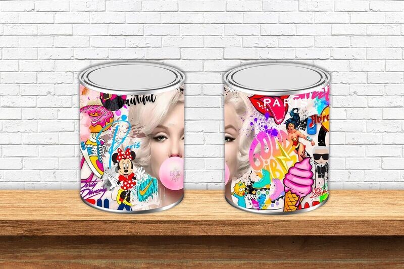 Pot de peinture "Marilyn Retro"