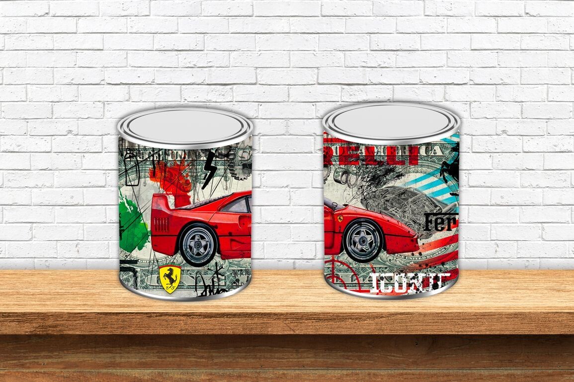Pot de peinture "Dollar F40"