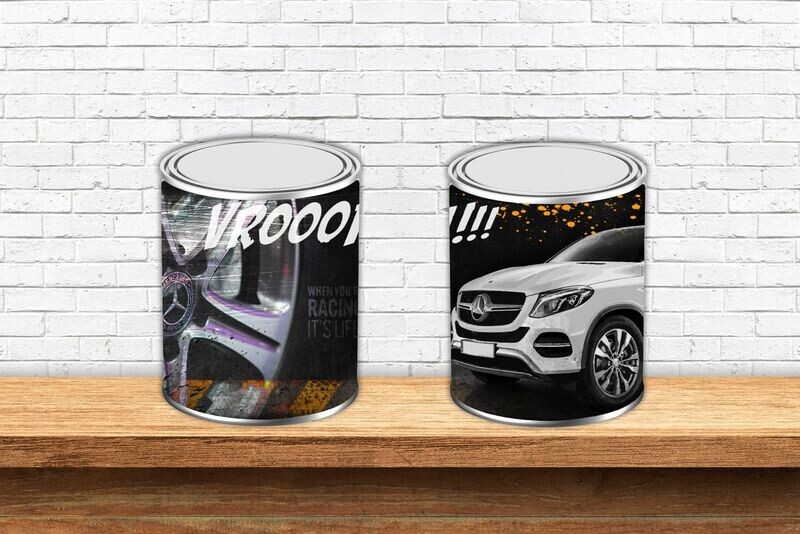 Pot de peinture "GLE Coupé Vroom"
