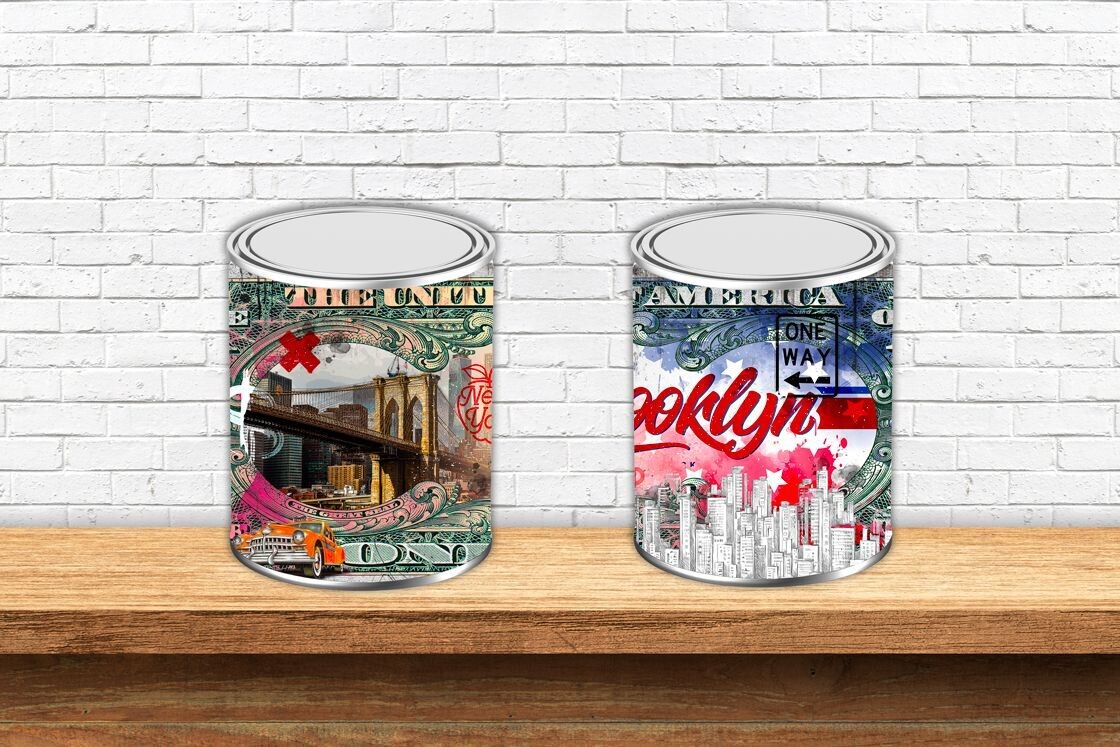Pot de peinture "Dollar Brooklyn"