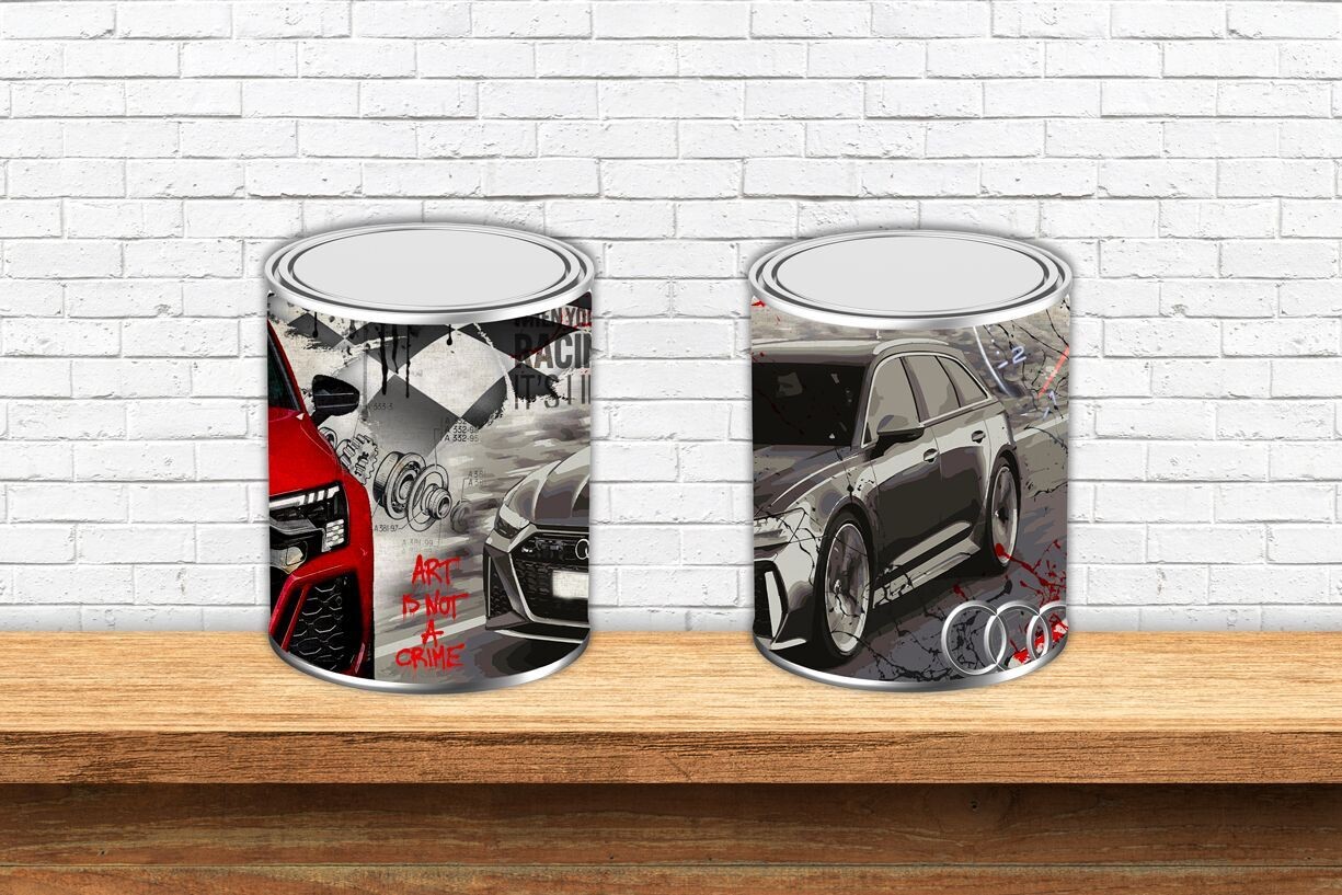 Pot de peinture "Audi RS6"