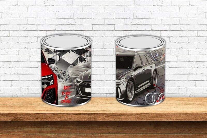Pot de peinture "Audi RS6"